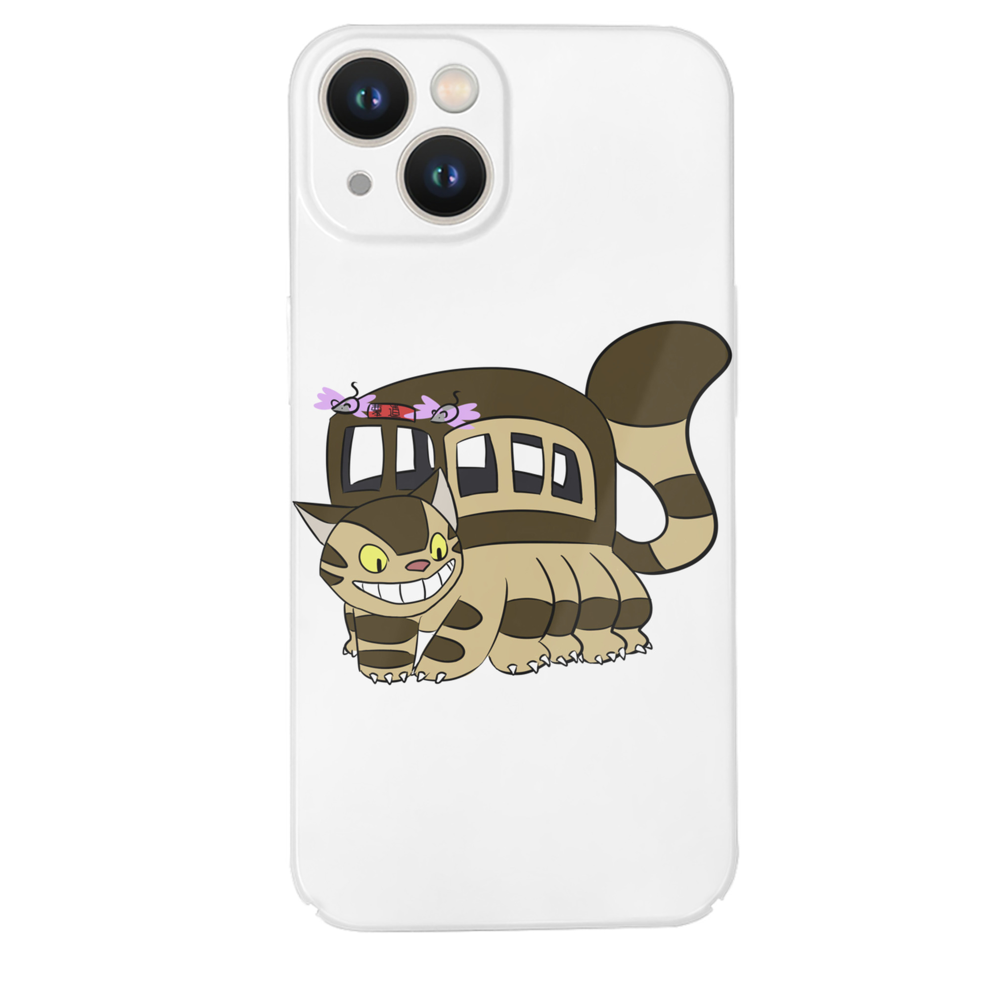 （画像用） となりのトトロ 草壁メイ 草壁サツキ My Neighbor Totoro Satsuki Kusakabe Mei Kusakabe 【iPhone 14シリーズ対応】ハードケース